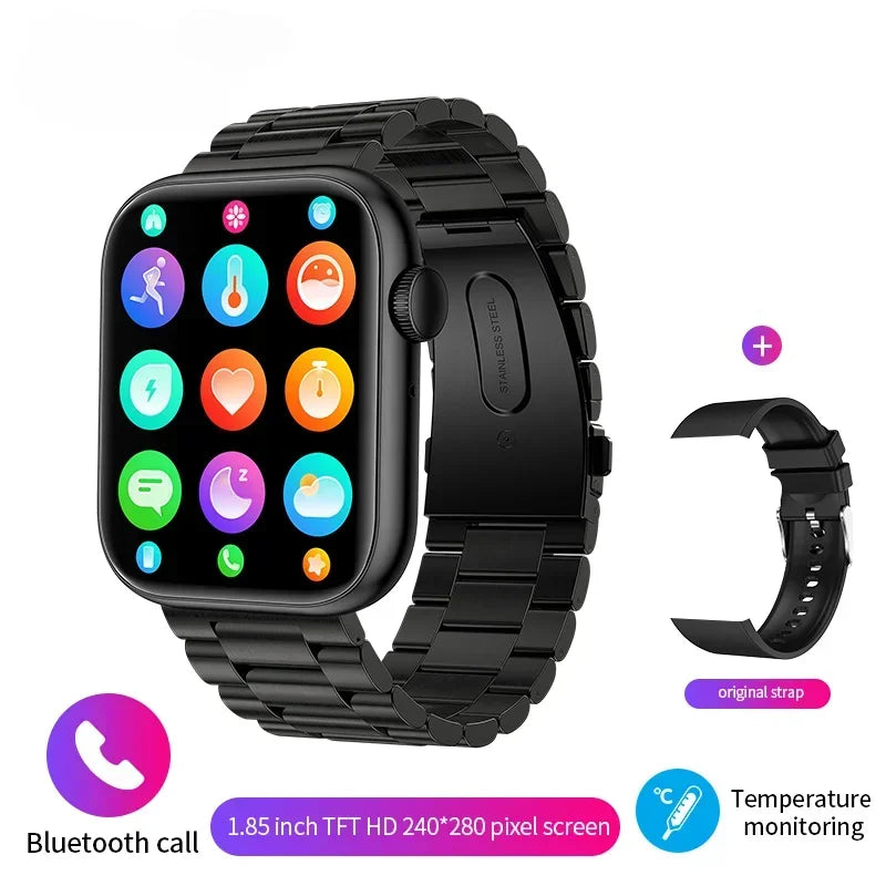 Xiaomi Smart Watch 2024 Wireless Charging Smartwatch Bluetooth Calls Men Women Smartwatches Fitness Bracelet Custom Watch Face