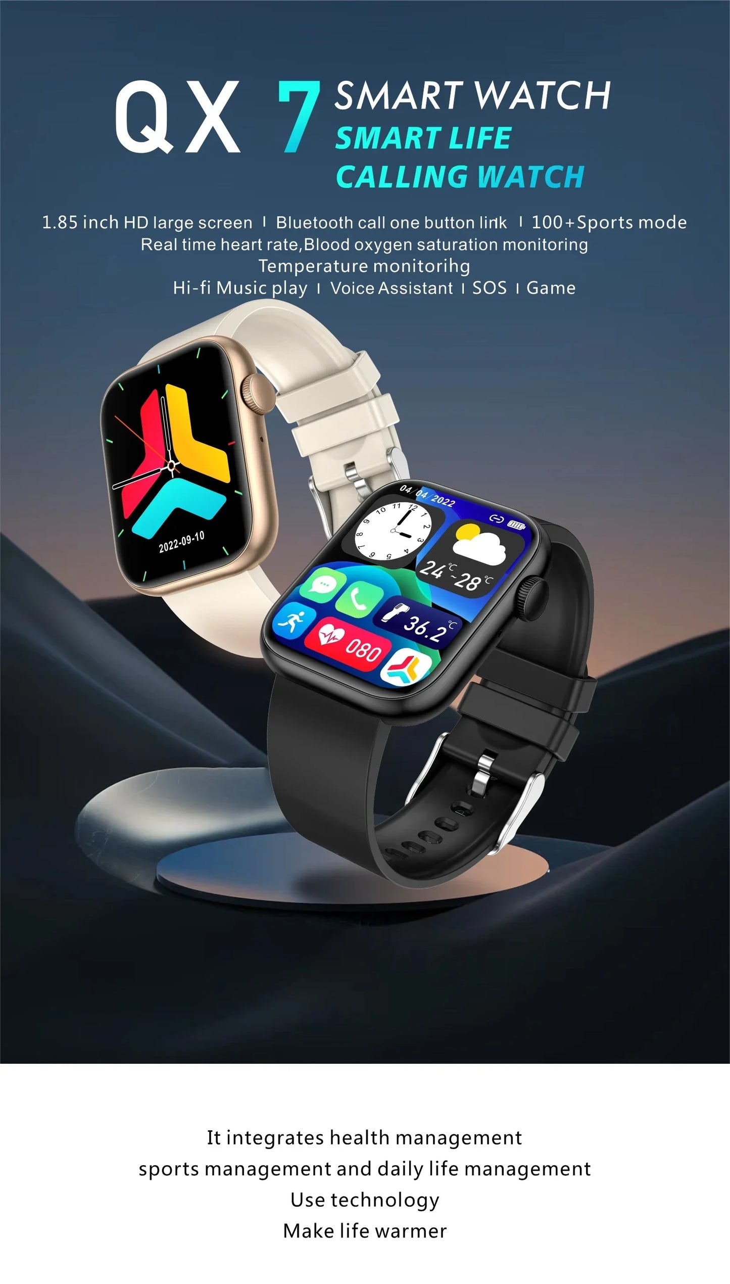 Xiaomi Smart Watch 2024 Wireless Charging Smartwatch Bluetooth Calls Men Women Smartwatches Fitness Bracelet Custom Watch Face