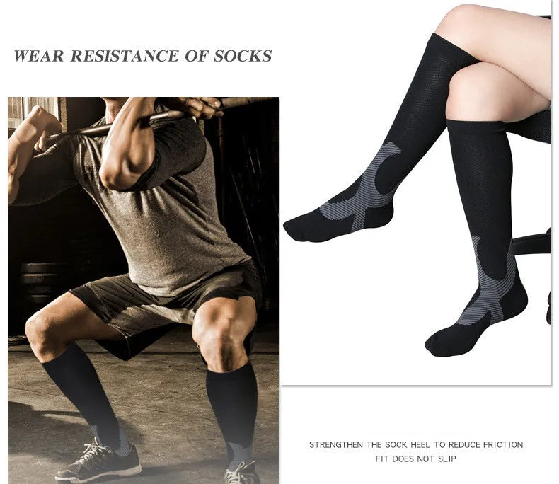 New Arrival Stockings Compression Golf Sport Socks Medical Nursing Stockings Prevent Varicose Veins Socks Fit For Rugby Socks